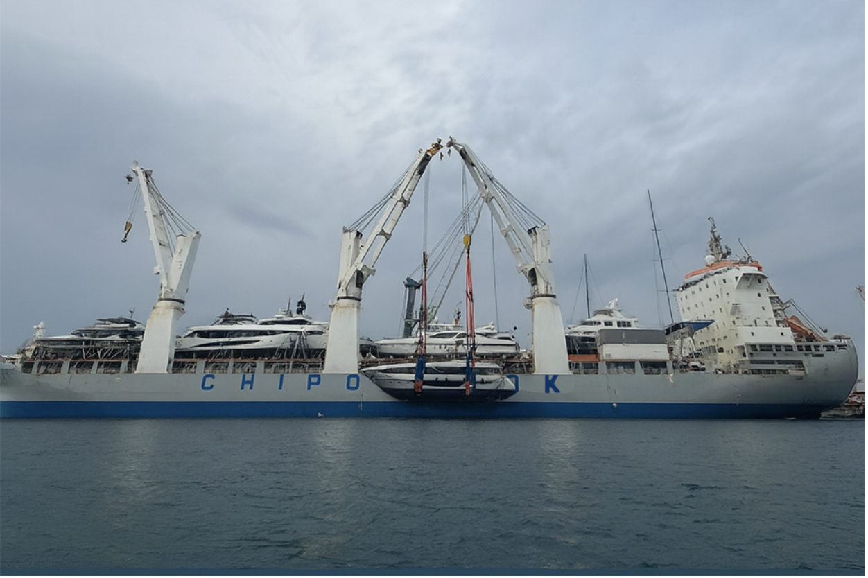 Announcing the Largest Lift-On Lift-Off Operation in the Mediterranean